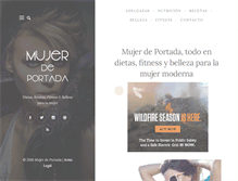 Tablet Screenshot of mujerdeportada.com